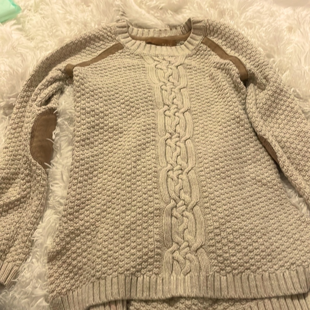 Tan kids sweater